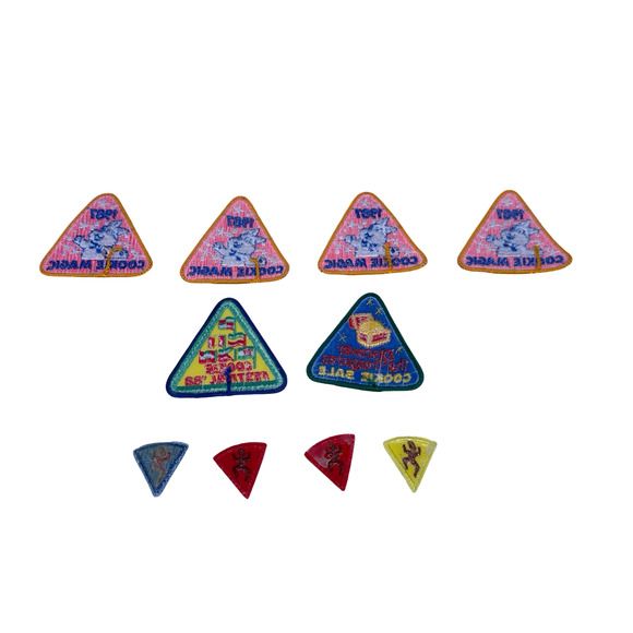 Vintage Girl Scouts Patches Embroidered Collectible Badges Design Lot of 10 - Picture 2 of 4